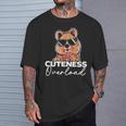 かわいい 過負荷 クオッカ ワラビー 有骨動物 オージー Tシャツ 彼への贈り物