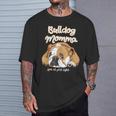 かわいいイングリッシュブルドッグ Momma Bullie Love At Firstight Tシャツ 彼への贈り物