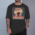 すべての敵から憲法を守る 愛国的な自由 Tシャツ 彼への贈り物