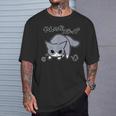 やんのかステップねこリニューアル版 おもしろ ゆるかわ かわいい ギフト 猫好き Tシャツ 彼への贈り物