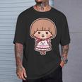 ゆるかわメルちゃん ビッグプリント（表裏） Tシャツ 彼への贈り物