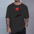 アイ・ラブ・マイ・パパ Tシャツ 彼への贈り物