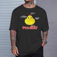 アヒル隊長 Three Points Tシャツ 彼への贈り物