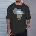 アフリカ ツーリング ツインバイク ナチュラル オフロードバイク Tシャツ 彼への贈り物