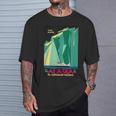 アラスカ 広告 ビンテージ レトロ ポスター Tシャツ 彼への贈り物