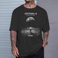 アルテミス 宇宙飛行士ミッション トゥ・ザ・ムーン 2026 ロケットアルテミス2 Tシャツ 彼への贈り物