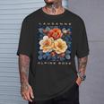 アルパインローズフラワー ローザンヌ Tシャツ 彼への贈り物