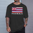 アロハのハワイ州旗 Tシャツ 彼への贈り物