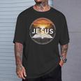 イエス・ザ・ウェイ・ザ・トゥルース ザ・ライフ キリスト教 神 信仰 聖書 Tシャツ 彼への贈り物