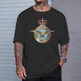イギリス空軍 イギリス空軍 バッジパッチ Tシャツ 彼への贈り物