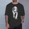 イングリッシュセッター 長袖tシャツ Tシャツ 彼への贈り物