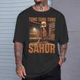 インターネット 陽気なミーム Aiキャラクター Tung Tung Tungahur Tシャツ 彼への贈り物