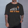 ウェイクボードウェイクボーダーウェイクボードフリースタイルウェイクボード Tシャツ 彼への贈り物
