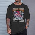 オクトパス侍 エイトアームズ 戦士 メンズ レディース Tシャツ 彼への贈り物