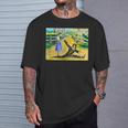 オズの土地 ドロシー・オズ かかし ビンテージ オズの魔法使い ポスター Tシャツ 彼への贈り物