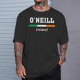 オニール アイルランドの姓 聖パトリックデー アイルランド国旗 Tシャツ 彼への贈り物