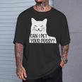オマンコを撫でてもいい？ Tシャツ 彼への贈り物