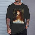 オーギュスト・ルノワール マドモアゼル・ダンヴェールの肖像 Tシャツ 彼への贈り物