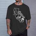 オークランド カリフォルニア マップ ノーザンカリ ベイエリア Ca Tシャツ 彼への贈り物