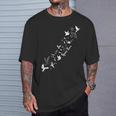 カトリックラテン語フレーズ スピリタス・サンクティは聖霊幽霊 Tシャツ 彼への贈り物