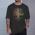 カバラ 生命の樹 エッツ・ハイム Tシャツ 彼への贈り物
