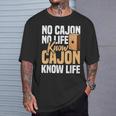 カホン奏者 カホン 音楽愛好家 人生を知る カチョン ペルーのカホン Tシャツ 彼への贈り物