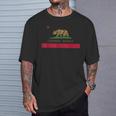カリフォルニア州旗ベア 1846 Tシャツ 彼への贈り物