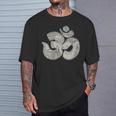 ガネーシャ・オーム・マッシュアップ Tシャツ 彼への贈り物