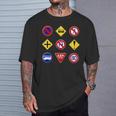 キッズ ヴィンテージ風標識 Tシャツ 彼への贈り物