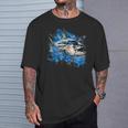 キハダマグロ釣り 大物漁師 Tシャツ 彼への贈り物