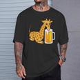 キリンビール 愉快なキリン愛好家 面白いキリン Tシャツ 彼への贈り物