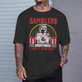 ギャンブラーズアノニマス、きっとやめられる 長袖tシャツ Tシャツ 彼への贈り物