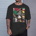 クウェート 手描きのシンボル クウェート地図 文化的アイコン Tシャツ 彼への贈り物