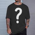 クエスチョンマーク シャツ カップル 男性 女性 キッズ Guess Who コスチューム Tシャツ 彼への贈り物