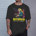 クラシック音楽 ピアノ ルートヴィヒ・ヴァン ベートーヴェン Tシャツ 彼への贈り物