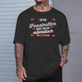 クールなフットボール選手 フットボール選手の言葉 長袖tシャツ Tシャツ 彼への贈り物