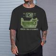 グリーンケミストリーキャット元素周期表 Tシャツ 彼への贈り物