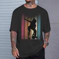 ケトルベル レトロ ワークアウト パワーリフティング ボディビルダー パンプペン Tシャツ 彼への贈り物