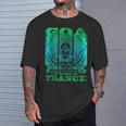 ゴア・サイケデリック・トランス-Om サイトランス レイバー Tシャツ 彼への贈り物