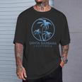 サンタ バーバラ ビーチ カリフォルニア サーフ ヴィンテージ カリ イスラビスタ 長袖tシャツ Tシャツ 彼への贈り物