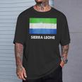 シエラレオネ国旗tシャツ Tシャツ 彼への贈り物