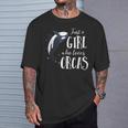 シャチが大好きな女の子 Tシャツ 彼への贈り物