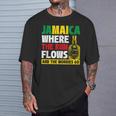 ジャマイカラム、レゲエ、ビーツ、ジャマイカバケーション Tシャツ 彼への贈り物