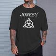 ジョン・ポール・ジョーンズ ゼップシンボル Tシャツ 彼への贈り物