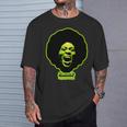ジョージ・クリントン・ファンカデリック・グリーン・マゴット・ブレイン 長袖tシャツ Tシャツ 彼への贈り物