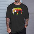 ジンバブエ 国旗 国 国籍 ジンバブエ Tシャツ 彼への贈り物