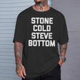 ストーンコールドスティーブボトム-ファニーゲイプライド Lgbtq クールゲイ Tシャツ 彼への贈り物