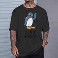 センドブーツペンギンファニーアパレル Tシャツ 彼への贈り物