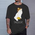 タコキャット-楽しい猫の回文 Tシャツ 彼への贈り物