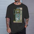 タロットカード The High Priestess ビンテージカード2 長袖tシャツ Tシャツ 彼への贈り物